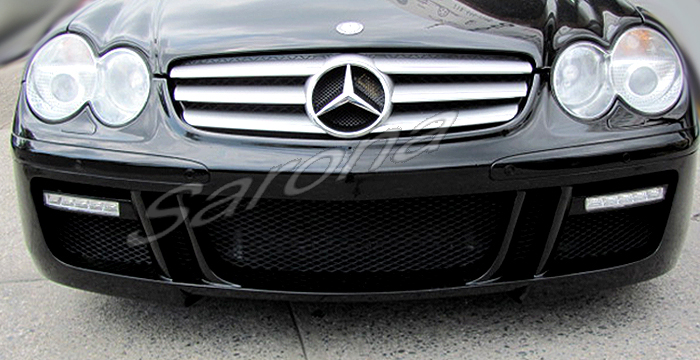 Custom Mercedes-Benz SL  Convertible Front Bumper (2003 - 2008) - $690.00 (Manufacturer Sarona, Part #MB-001-FB)